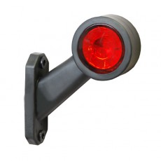 Red/White LED Short Oblique Outline Marker Lamps