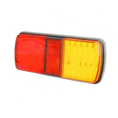 4 Function LED Rear Combination Lamp - Stop/Tail/Direction Indicator/Relfex Reflector - 12/24V