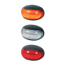 LED Marker Lamps with Leads - 12/24V