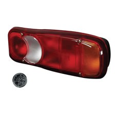 5 Function Rear Combination Lamp - L 350 x W 83 x H 130mm