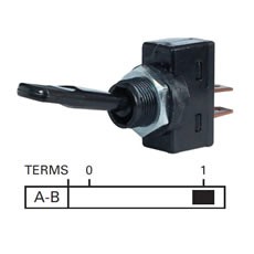 On/Off Single Pole Switch - 10A at 12V