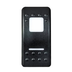 Rocker Switch with Single Lens and Second Narrow Lens