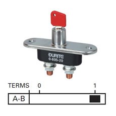 Battery Isolator - 100A at 24V and 500A