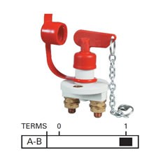 Marine Battery Isolator - 150A at 24V - 500A for 10 Seconds