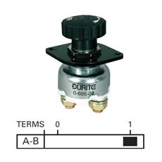 Battery Isolator - 100A at 24V and 500A