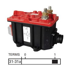 Battery Isolator - Single Pole Remotely Switched Electrically - 24V