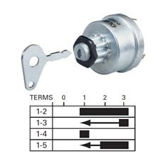 4 Position Switch - replaces Lucas 35327