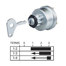 4 Position Switch - replaces Lucas 34228-35670
