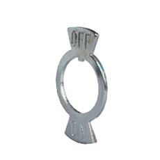 Facia Plate for Metal Toggle Switches