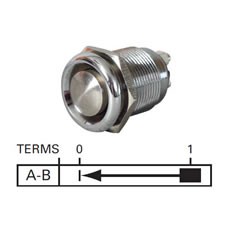 Push Button Switch - 6A at 12V