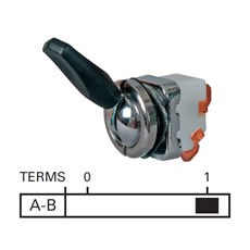On/Off Single Pole Switch - 5A at 12V