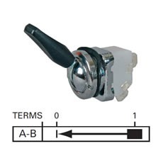 Momentary On Single Pole Switch - 5A at 12V
