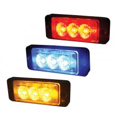 3 LED Slimline Warning Lights