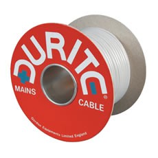 PVC Insulated 3 Core Round Flexible Mains Cable