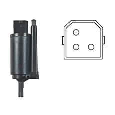 Vane Type Twin Outlet Pump - DAF/MAN/Scania/Volvo - 24V