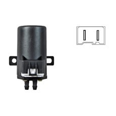 Vane Type Single Outlet Pump - Scania/Volvo/Universal - 24V