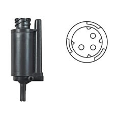 Vane Type Single Outlet Pump - Scania/Volvo - 24V