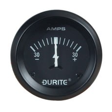 Ammeter - 90° Sweep Dial