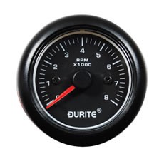 Tachometer - 270° Sweep Dial - 12/24V