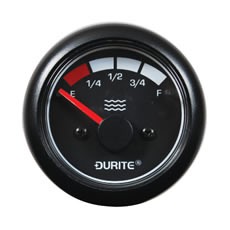 Water Level Gauge - 90° Sweep Dial - 12/24V