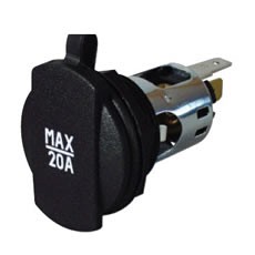 Power Socket with Cover - 20A max