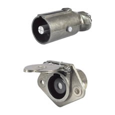 Single Pin Clang Socket and Plug