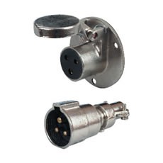 3 Pin Clang Socket and Plug