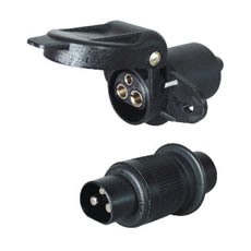 3 Pin Socket and Plug - DIN 9680