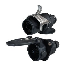 5 and 7 Pin Plugs and Sockets for ABS and EBS Systems