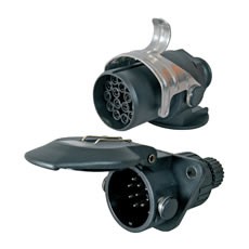 15 Pin Socket and Plug for 24V Trailers
