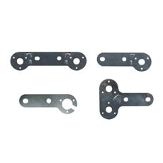 7 Pin Trailer Socket Brackets - 16SWG Galvanised Mild Steel
