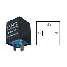 Hazard/Flasher Unit - Rover - 12V 2/4 x 21W