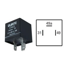 Hazard/Flasher Unit - 12V 2/4 x 21W