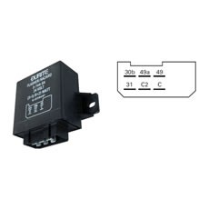 Hazard/Flasher Unit - 24V 3 + 1/8 x 21W