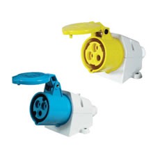 16A Surface-Mounted Socket for Outdoor Use - 230V