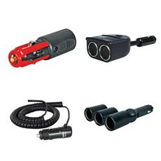 Cigarette Lighter Plugs and Accessory Cables