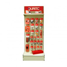 Durite Tall Self Standing Metal Merchandising Stand