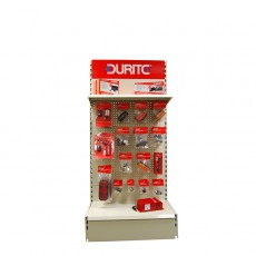 Durite Short Self Standing Metal Merchandising Stand