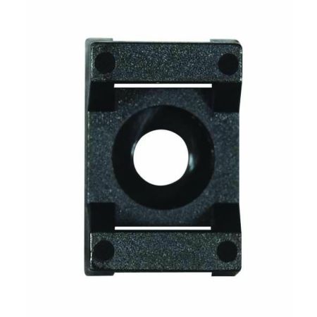 Black Fixing Base for up to 9mm Cable Ties - 23 x 15mm