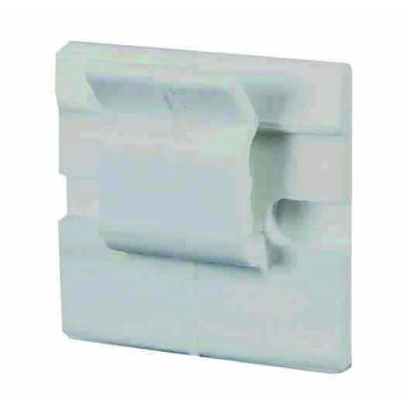 Adhesive Nylon Cable Clips for Cable 3-7mm diameter - 25 x 25mm