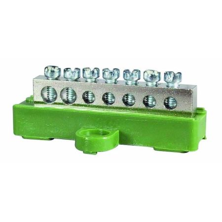 7-Way Terminal Block - 2 x 5.4mm diameter, 5 x 4mm diameter