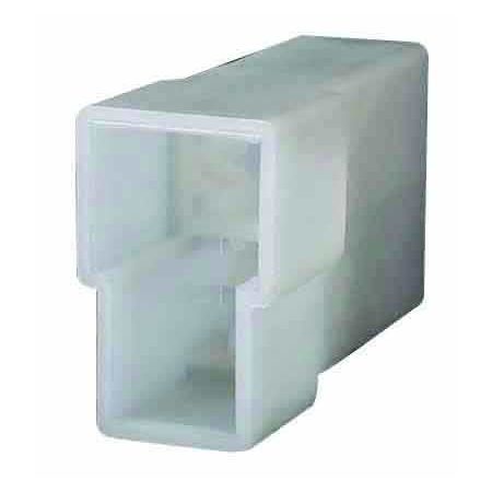 6.30mm Multiple Connector Male Blade Housing - 2 Way Vertical