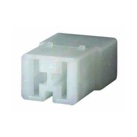 6.30mm Multiple Connector Female Receptacle Housing - 2 Way Horizontal