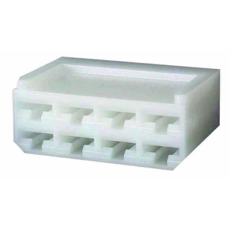 6.30mm Multiple Connector Female Receptacle Housing - 8 Way
