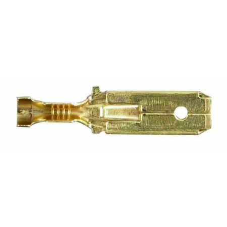 Blade Terminal with Locking Tag - 6.30mm for 0.65-1.00mm² cable