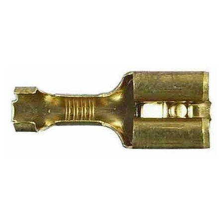 Blade Terminal with Locking Tag - 6.30mm for 0.65-1.00mm² cable