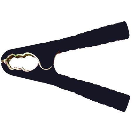 Black Crocodile Clips - 100A