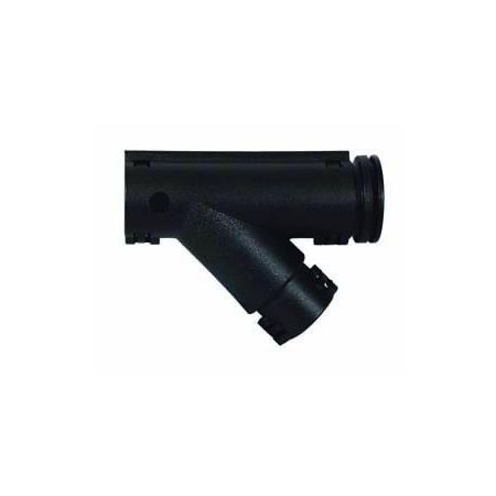 Black Nylon Unsealed Y-Piece Elbow Connector - 13 x 13 x 13NW