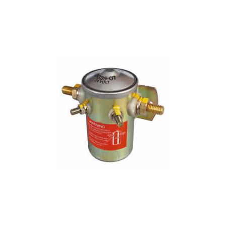 Bulkhead Make and Break Solenoid - 100A Continuous at 24V