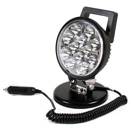 12 x 3W LED Work Lamp with Handle - 12/24V